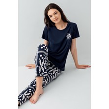 Arnetta Kadın Lacivert Pijama Takım