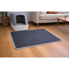 Büyük Boy Elekli Kedi Tuvalet Önü Paspası 60X80 cm