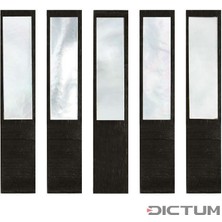 Dicktum Keman/viyola Arşe Sürgüsü, Beyaz Sedef, Abanoz Yataklı