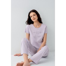 Arnetta Kadın Mor Pijama Takım