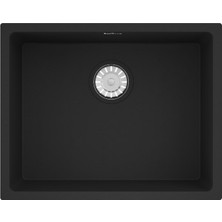 Realstone Steep 40X50 Siyah Granit Eviye