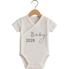 Babytex %100 Pamuk Bebek Body&zıbın 2026 Baskılı Bebek Zıbın