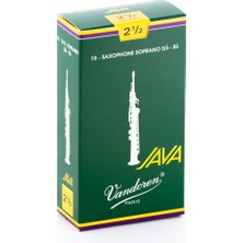 Saksofon Kamış Vandoren Java No.2,5 Soprano
