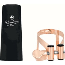 Klarnet Ligatür&kapak Vandoren M/o Pink Gold Plastik Kapaklı Bas