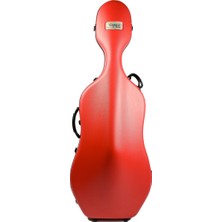 Viyolonsel (Çello) Kutusu Bam Classic Tekerlekli 5.9kg Kırmızı