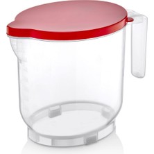 Homea Pirinç Süzgeci 2 Litre Kırmızı - Yıkama ve Süzme