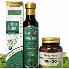 Çare Burada Çareburada Ginkgo Biloba Ekstrakt 250 ml - Ginkgo Biloba 60 Kapsül Set