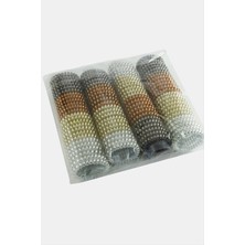 Ronanna 100 Adet Renkli Makarna Lastik Toka
