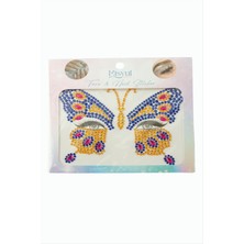 SiHako Kelebek Tırnak ve Yüz Süsleme Taşı