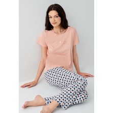 Arnetta Kadın Turuncu Pijama Takım