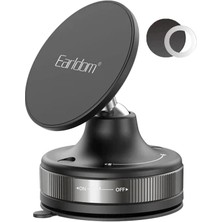 Earldom EH317 Ayarlanabilir Vantuzlu Manyetik Universal Telefon Tutucu - Siyah