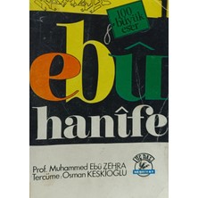 Kişisel Yayınlar Ebu Hanife / Muhammed Ebu Zehra Muhammed Ebu Zehra (2.el Kitaptır)