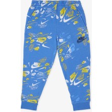 Nike Nkb B Nsw Aop Reveal Jogger Çocuk Mavi Eşofman Altı 86N207-B9A