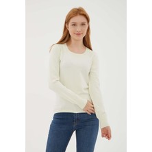 Fashion Friends Kadın U Yaka Kazak 25K0779K1