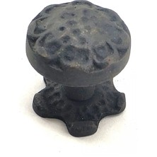 Ronanna Eco Lounge Antika Tarz Dekoratif Pirinç Anıt Mobilya, Çekmece Düğme - 25 Mm, Oksit