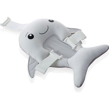 Babyjem Balina Köpüklü Banyo Yatağı Gri (5 Adet)