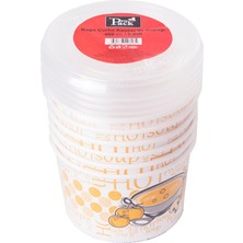 Propack Kağıt Çorba Kasesi ve Kapağı 6 Adet 400 cc 4 Adet