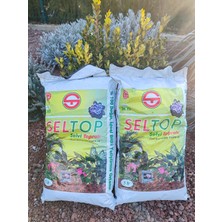 Seltop 5 Lt x 2 Adet Özel Karışım Çiçek Toprağı, Torf, Saksı Toprağı, Süs Bitki Toprağı