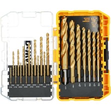Dewalt DW1361 Titanium Pilot Point Drill Bit Set, 21-Piece