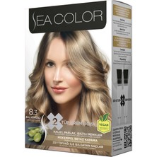 Sea Color Saç Boya Seti 8.3 Bal Köpüğü 185 ml 4 Adet