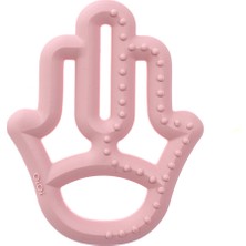 OiOi Silikon Diş Kaşıyıcı Annenin Eli Pembe (4 Adet)