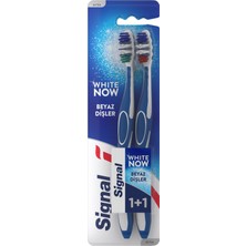 Signal Sıgnal Whıte Now Beyaz Dişler 1+1 Orta Diş Fırçası