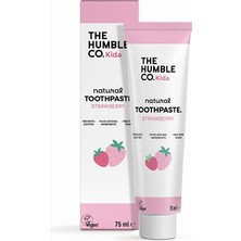 The Humble Co. Çocuk Diş Macunu Çilek Aromalı 75 ml (3 Adet)