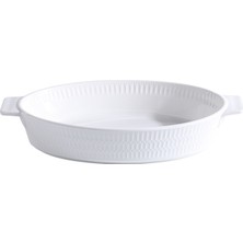Touch Me Porselen Oval Fırın Kabı 30 cm 2 Adet
