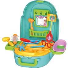 Dede Oyuncak Linda'nın Doktor Set Sırt Çantası (3 Adet)