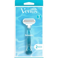 Gillette Venus Smooth Tıraş Makinesi + Yedek Başlık