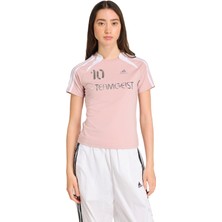 Markali Adidas Tıght Kadın Pembe Tişört KE9811
