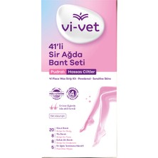 Vi-Vet Pudralı Sir Ağda Bant Seti 41'li 3 Adet