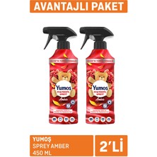 Yumoş Sprey Amber 2 x 450 ml 3 Adet