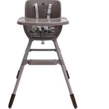 Pizza Mama Sandalyesi, 3 Noktalı Emniyet Kemeri, Kaymaz Ayaklı, Sabit Yükseklik, 6 Ay - 15 Kg, Kakao