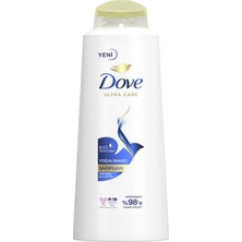 Dove Şampuan Yıpranmış Saçlar Için Yoğun Onarıcı 600 ml 4 Adet