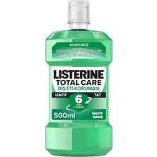 Listerine Lısterıne Diş ve Diş Eti Koruması Hafif Tat 500 ml 2 Adet