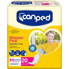 Canped Mesane Pedi Avantaj Paketi Normal 20'li 2 Adet