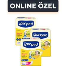 Canped Mesane Pedi Yoğun Online Paket 60'lı 2 Adet