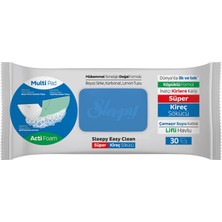 Sleepy Kireç Sökücü Yüzey Temizlik Havlusu 30'lu 4 Adet