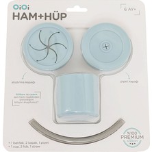 OiOi Ham + Hüp Mineral Blue / Powder Grey (3 Adet)