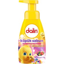 Dalin 200 ml Orman Meyvesi Kokulu Köpük Sabun 0-3 Yaş Hassas Ciltler İçin Eğlenceli Temizlik