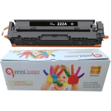 QPrint Hp 222A W2220A Siyah Muadil Toner Çipli Laserjet 3201 Laserjet 3204 LASERJET 3288 LASERJET 3303