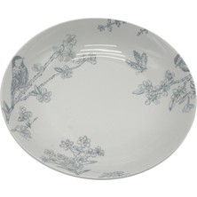 Touch Me Porselen Ocean Bird Çukur Tabak 20 cm 3 Adet