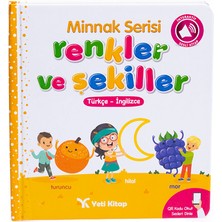Yeti Kitap Minnak Renkler ve Şekiller Kitabı (5 Adet)