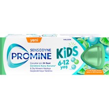 Sensodyne Promine Kids Bubble Gum  Tatlı Nane Diş Macunu 50 ml 3 Adet