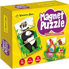 Yükselen Zeka 2+ Yaş Magnet Puzzle (2 Adet)