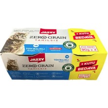 Dardanel Jazzy Ton Balıklı Kedi Konservesi 4X90 gr