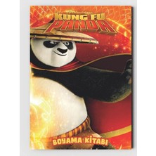 ZNC Kung Fu Panda Temalı Eğlenceli Boyama Kitabı, (+20), (Tam Sayfa Resimli Boyama Kitabı)