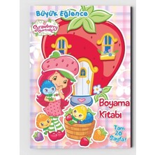 ZNC Çilek Kız (Strawberry Shortcake) Boyama Kitabı 20 Sayfa Eğitici Oyun ve Yaratıcı Aktivite