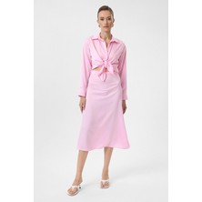 Tiffany & Tomato Saten Uzun Etek